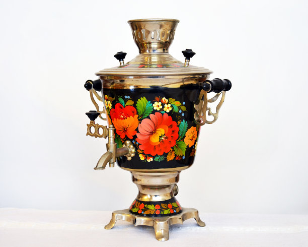 旧俄罗斯茶壶图片下载