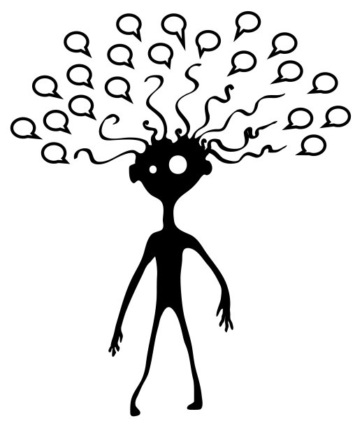 头发聊天轮廓图片下载