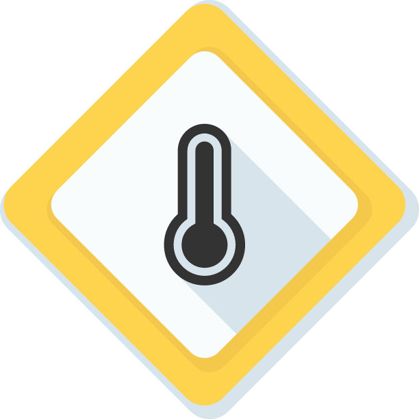 温度按钮标签示意图图片下载