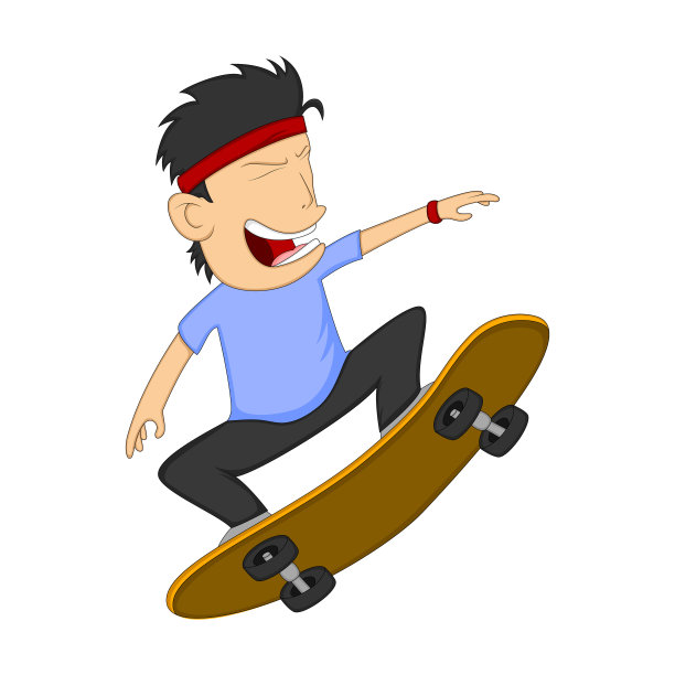 小男孩穿着鸭泳花车在播放卡通片图片下载