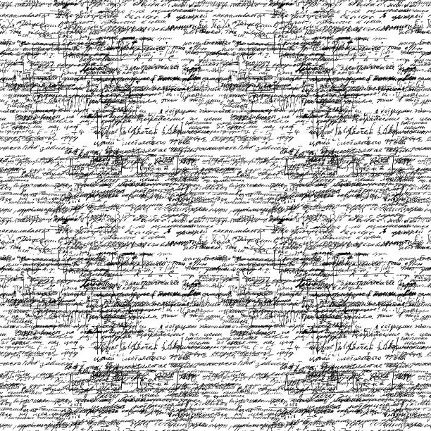 无缝模式的几何、数学、物理、电子工程等科目。数学公式和计算，无尽的手写。白色背景。图片下载