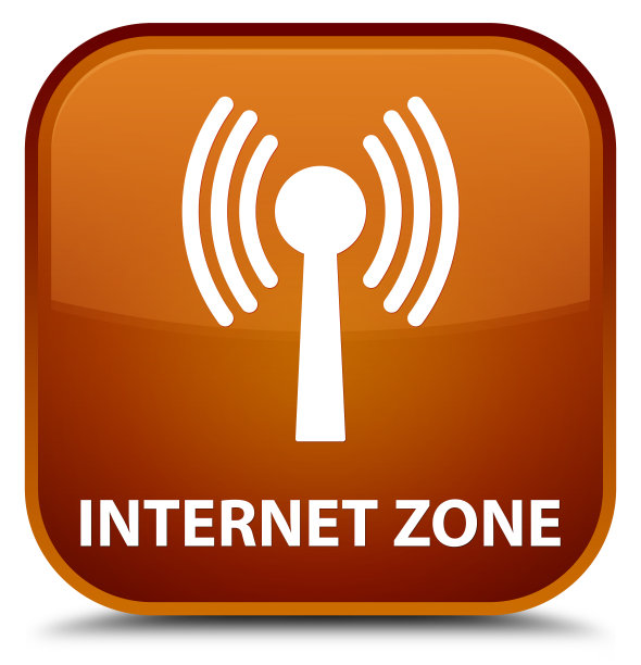 互联网区(wlan网络)专用棕色方形按钮图片下载