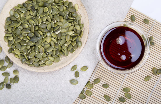 南瓜子油素材图片