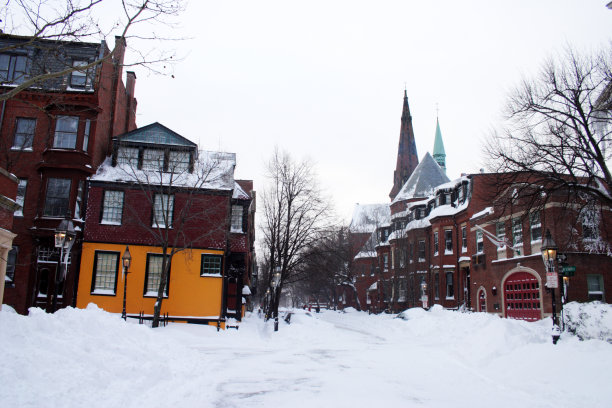 波士顿冬季图片下载