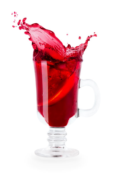 热葡萄酒和喷溅图片下载