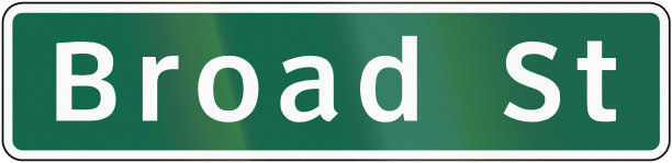 在美国弗吉尼亚州使用的路标-街道名称图片下载