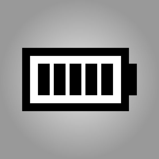 电池电平符号-矢量图标孤立图片下载