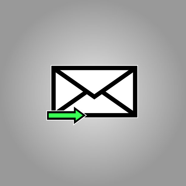 电子邮件符号字母图标-向量。图片下载