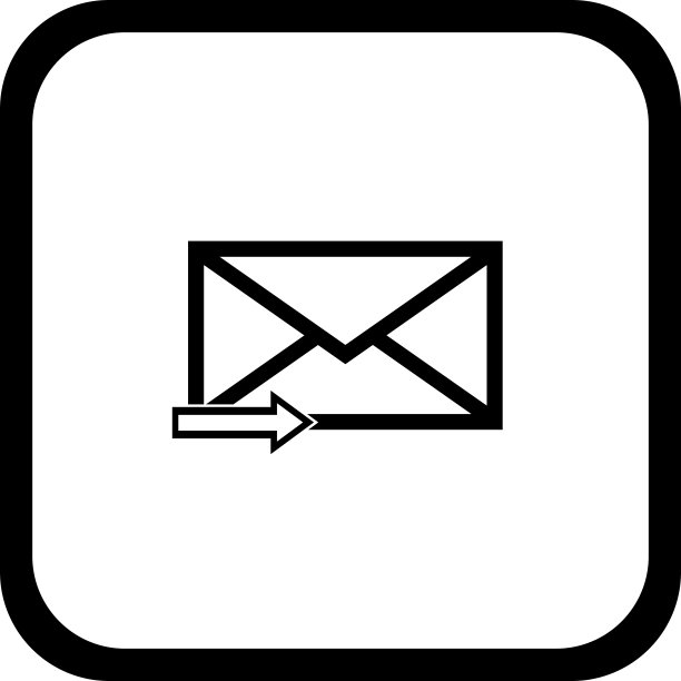 邮件符号字母图标 - 矢量图片下载