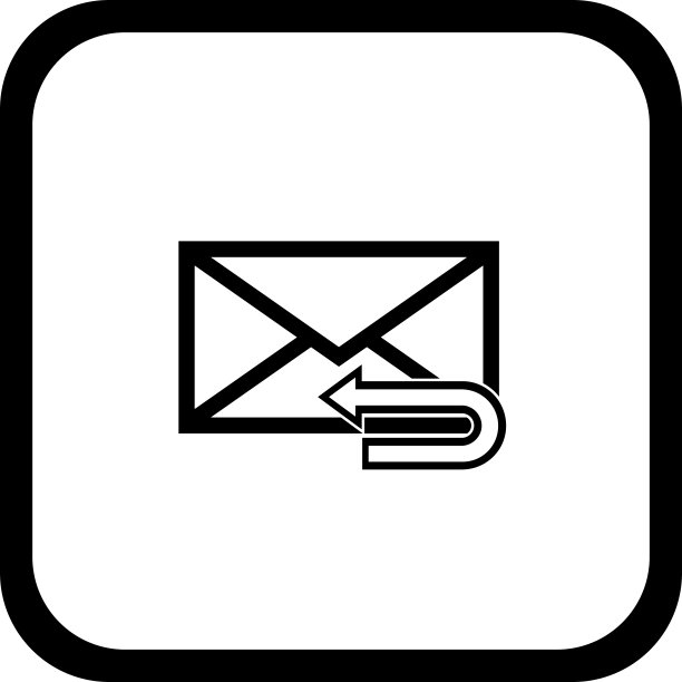 邮件符号字母图标 - 矢量图片下载