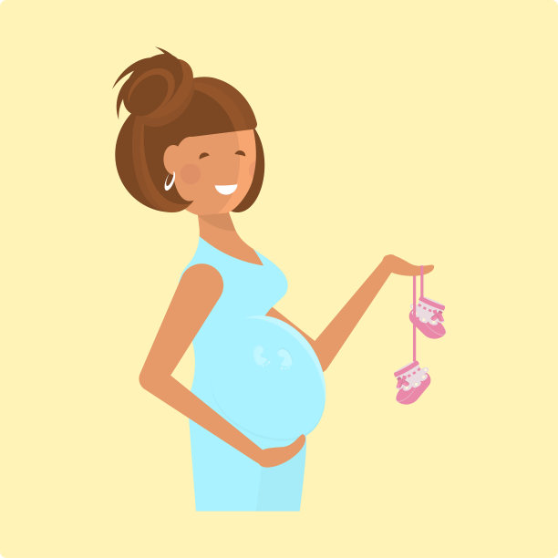 年轻的孕妇素材图片