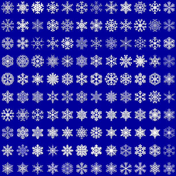 的雪花素材图片