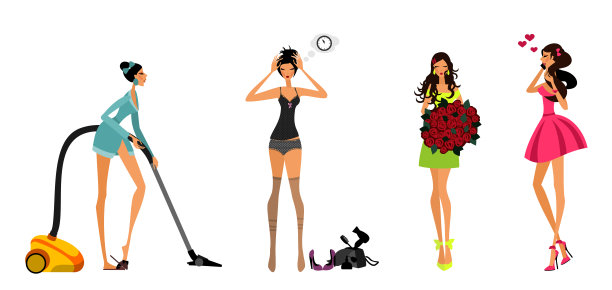 现代女孩组图片下载