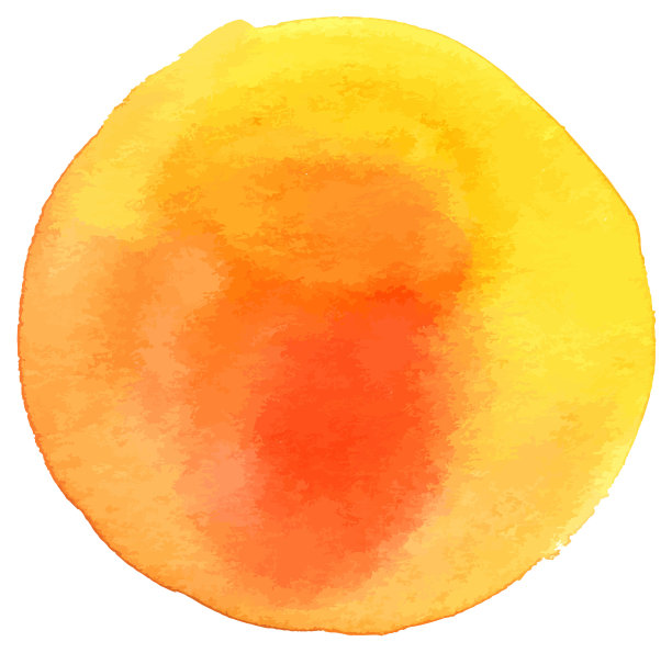 向量和水彩黄色抽象背景纹理图片下载