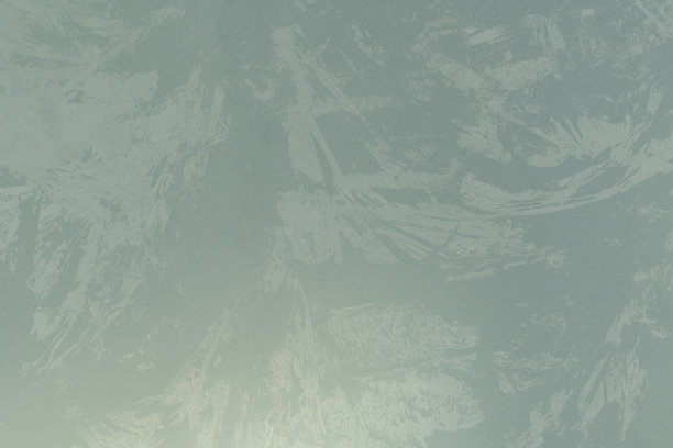 带有重复图案的绿色砖墙图片下载