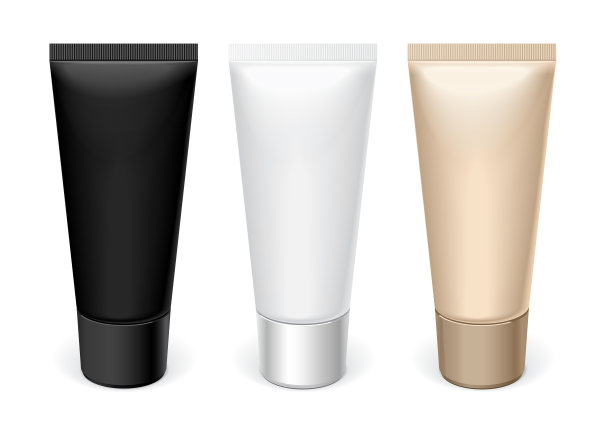 逼真的化妆瓶可以喷雾器容器。图片下载