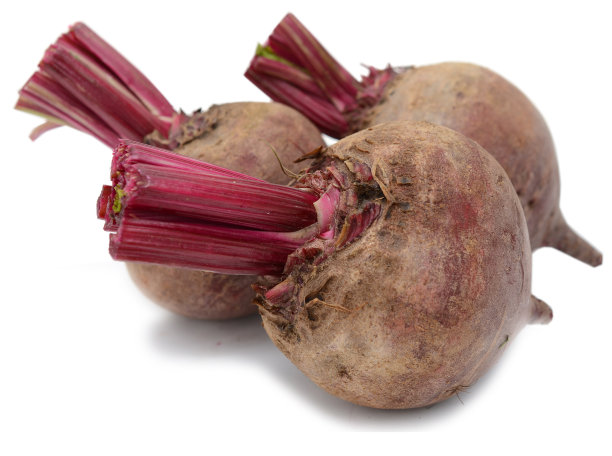 孤立在白色背景上的红色甜菜图片下载