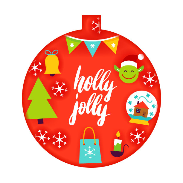 Holly Jolly Papercut概念图片下载