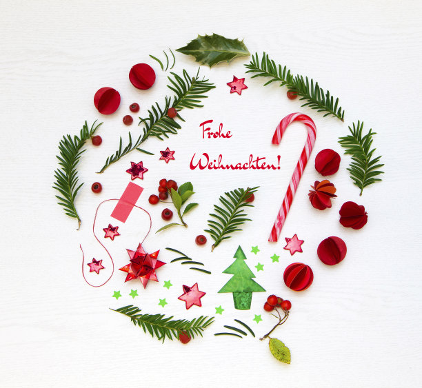 德语圣诞节祝福语图片下载