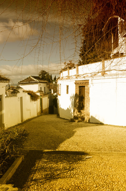 摩尔人城市的赭色图片下载