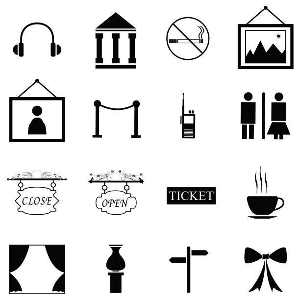 博物馆图标设置图片下载