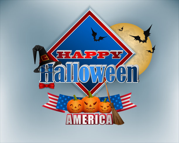 美国的万圣节庆祝活动图片下载