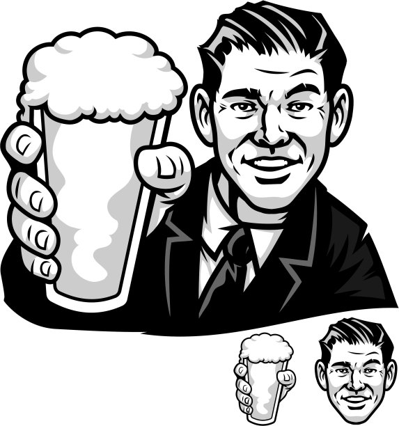 啤酒的朋友图片下载