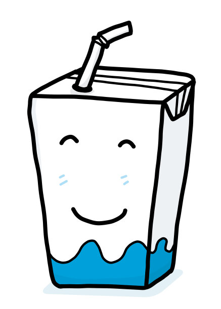 牛奶盒图片下载