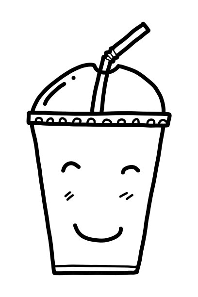 喝杯卡通图片下载