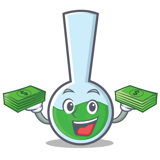 用钱管实验室人物卡通图片下载