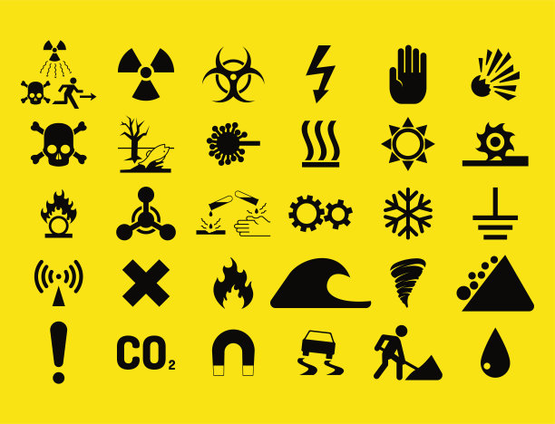 禁止标志行业生产矢量警告危险标志禁止安全信息保护不准警示信息图片下载