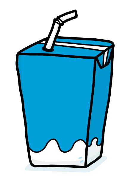 牛奶盒图片下载