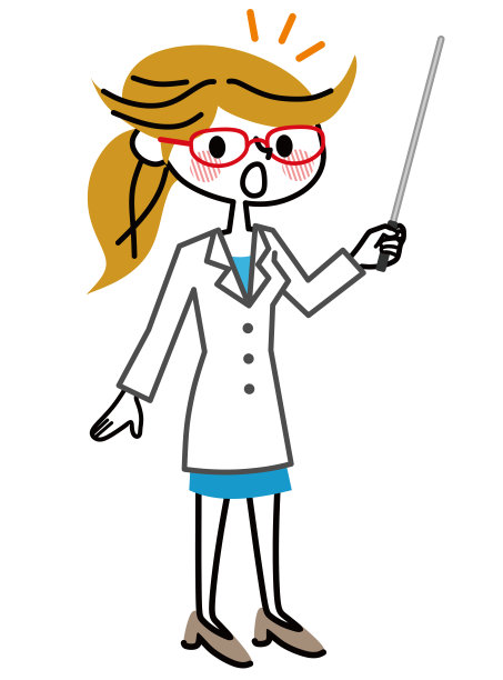 一个拿着尖棍的女医生。图片下载