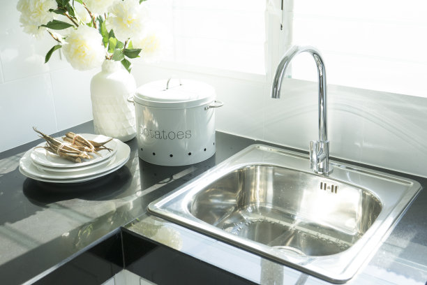 厨房的水槽图片下载
