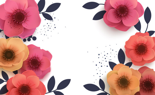 花矢量图素材ID：300337470