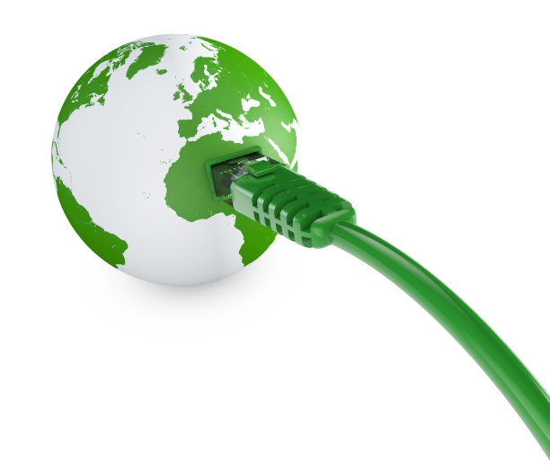 以太网电缆，互联网连接，带宽。网络世界。全球世界连接,图片下载