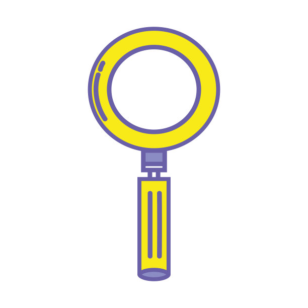 带有光学透镜的彩色边缘玻璃工具图片下载