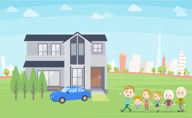 都市矢量图素材ID：300392724