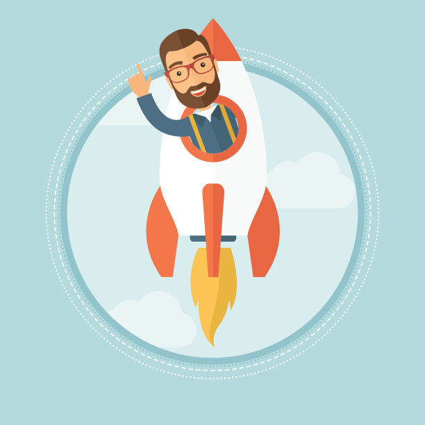 创业矢量插图图片下载