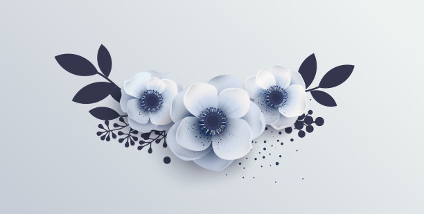 婚礼花束银莲花。图片下载