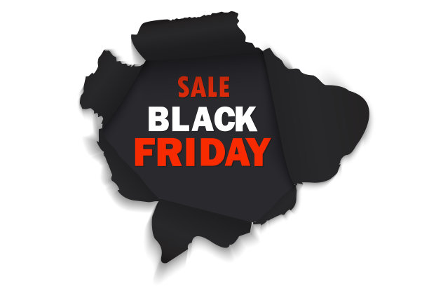 黑色星期五促销题词设计模板。“黑色星期五”的横幅。特别优惠价。矢量插图EPS10图片下载