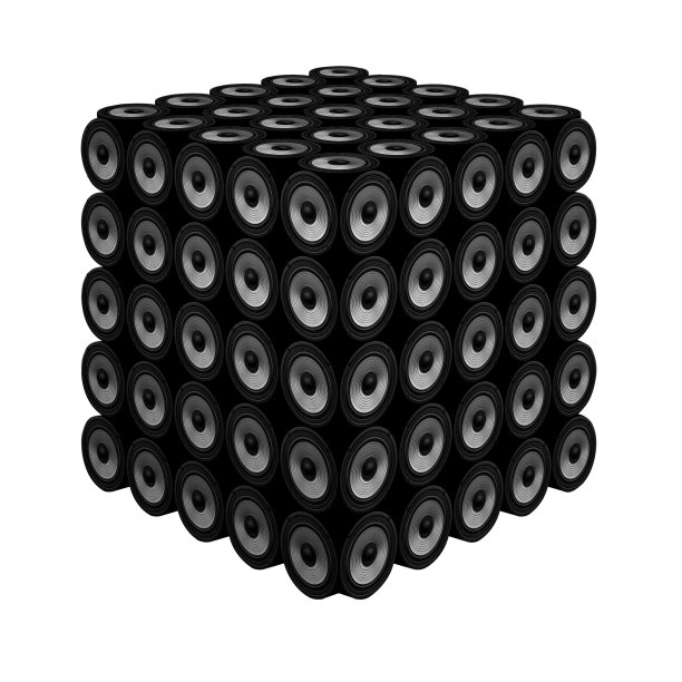 强低音的概念。图片下载