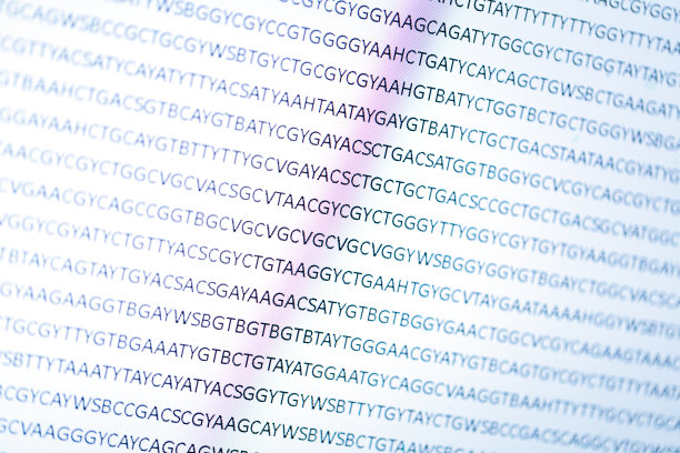 屏幕上的氨基序列字母图片下载