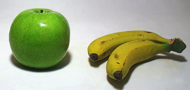 苹果和香蕉图片下载