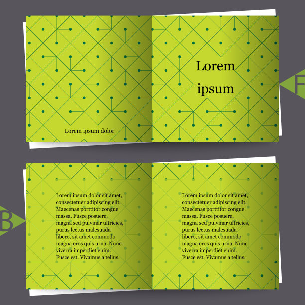 抽象的现代背景与菱形。带有抽象背景的宣传册模板。Eps10矢量图图片下载