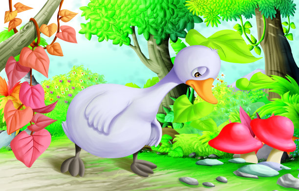 丑小鸭图片下载