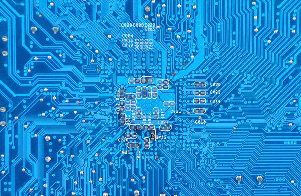 电路板的背景素材图片