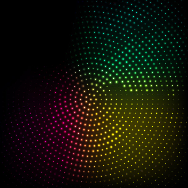 彩色点技术背景图片下载