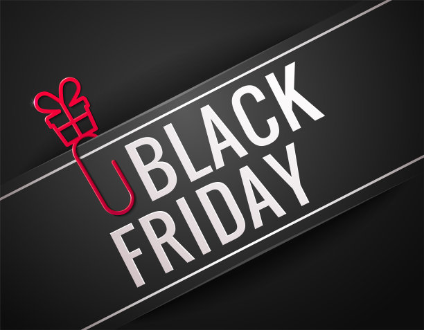 黑色星期五销售矢量插图图片下载
