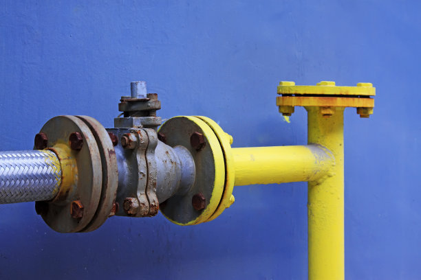 天然气管道，特写照片图片下载